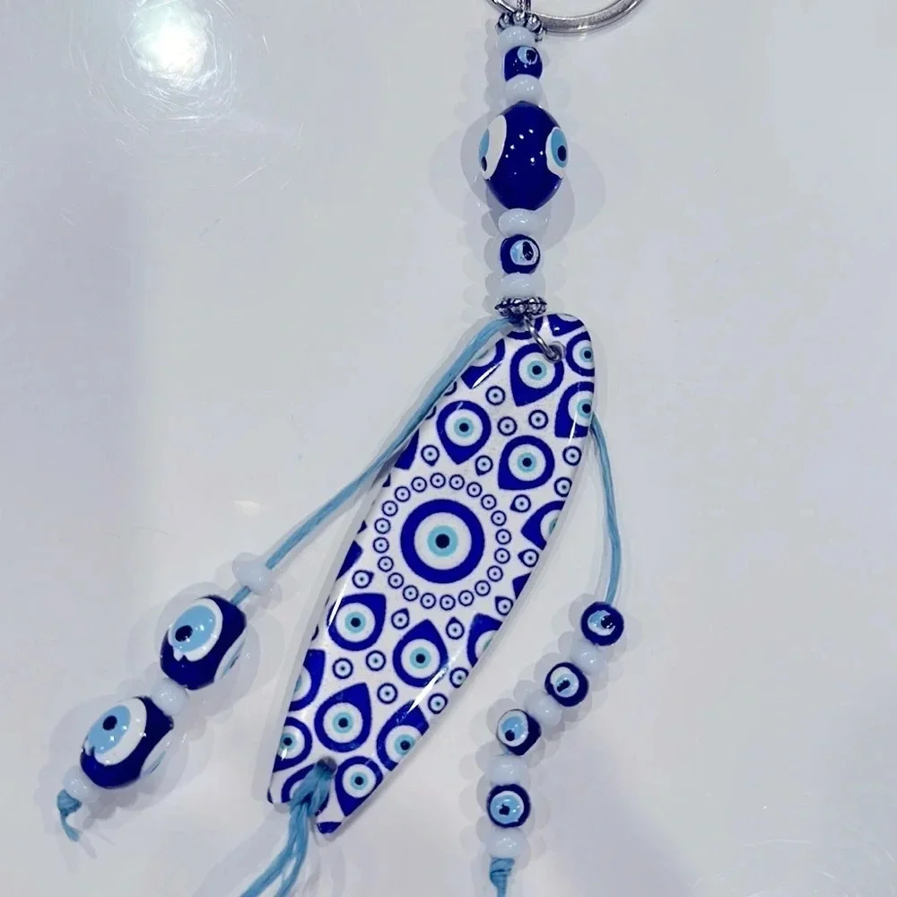 EVIL EYE FISH KEY CHAIN